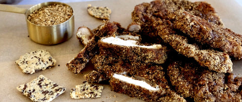 Crispy Chicken with Cracker Breadcrumbs Recipe - Julian Bakery