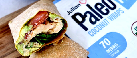 Paleo Chopped California Turkey Wrap Recipe - Julian Bakery