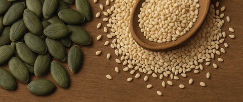 Sesame and Pumpkin Seeds: their benefits, history, and nutritionists’ tips to optimize them! - Julian Bakery