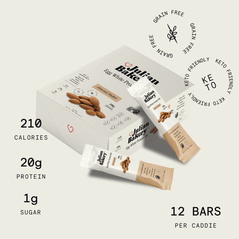 Egg White Protein Bar - Almond Butter - Julian Bakery