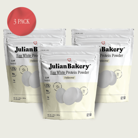 Egg White Protein Powder - Unflavored - Julian Bakery