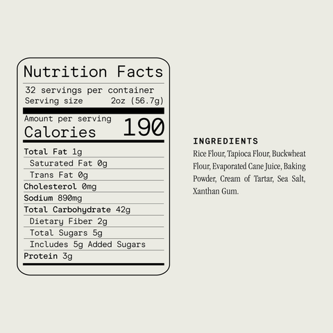 Gluten Free - Pancake Mix - Julian Bakery