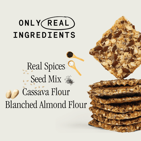 Organic Seed Crackers - Salt & Pepper 4oz - Julian Bakery