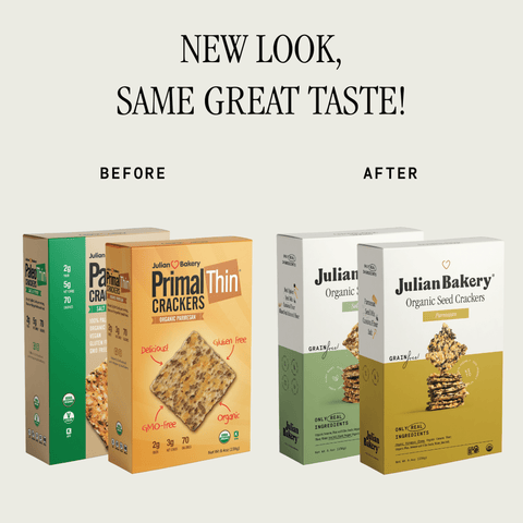 Organic Seed Crackers - Variety Pack 8.4oz - Julian Bakery