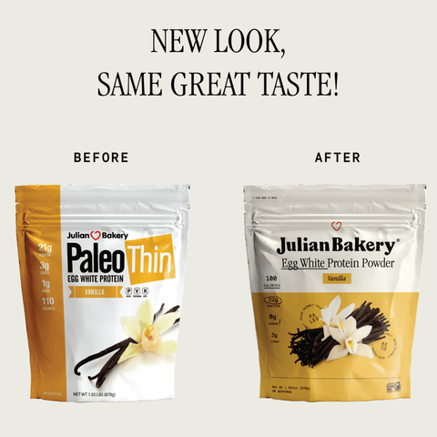 PaleoThin® Egg White Protein Vanilla - Julian Bakery