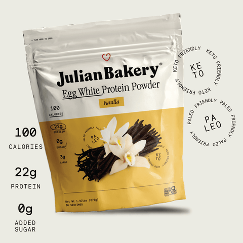 PaleoThin® Egg White Protein Vanilla - Julian Bakery