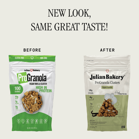 ProGranola® Vegan Vanilla Cluster 9oz - Julian Bakery