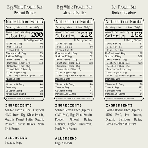 Protein Bar Discovery 3 Pack - Julian Bakery