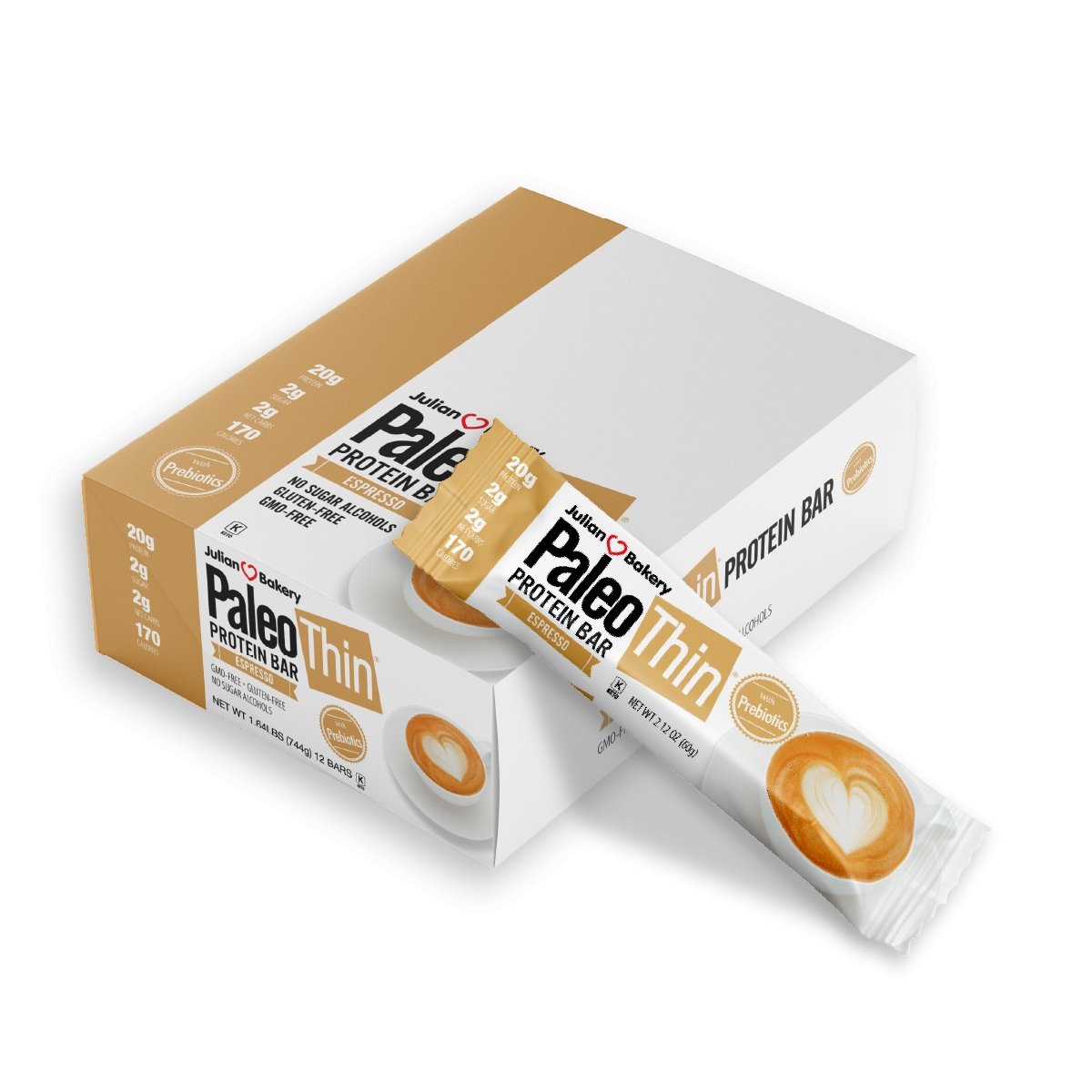 PaleoThin® Protein Bar Espresso - julianbakery