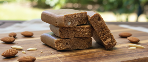 TRY OUR NEW ALMOND BUTTER PROTEIN BAR