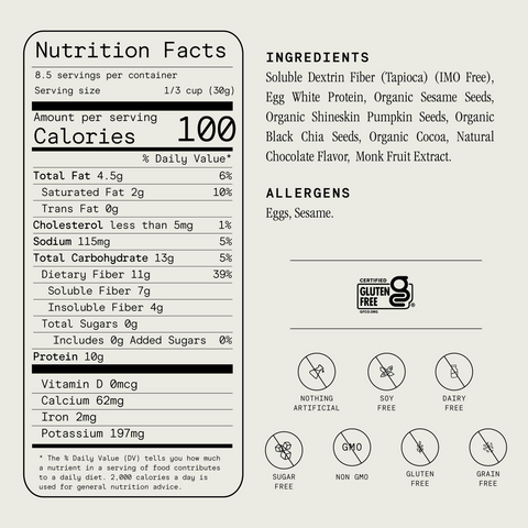 ProGranola® Chocolate Cluster 9oz