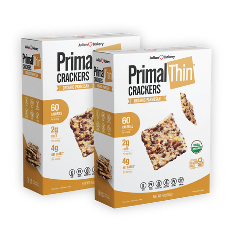 Organic PrimalThin Parmesan Crackers 4oz