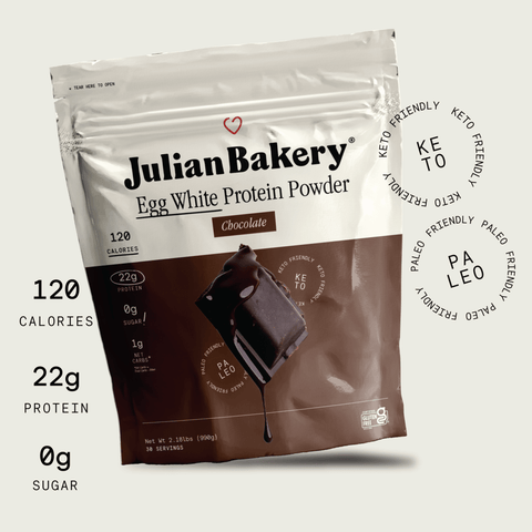 Egg White Protein Powder - Chocolate - Julian Bakery