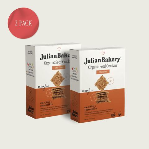 Organic Seed Crackers - Chili Lime 4oz - Julian Bakery