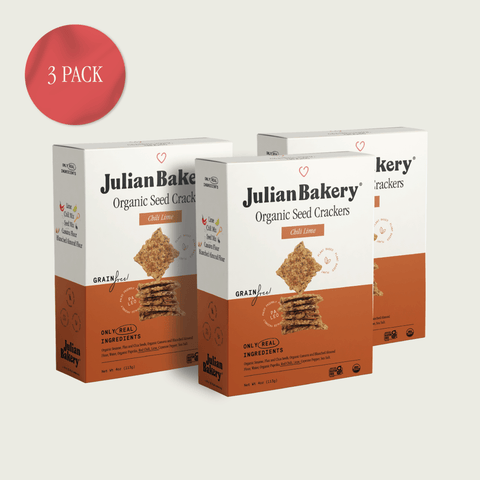 Organic Seed Crackers - Chili Lime 4oz - Julian Bakery