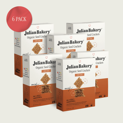 Organic Seed Crackers - Chili Lime 4oz - Julian Bakery