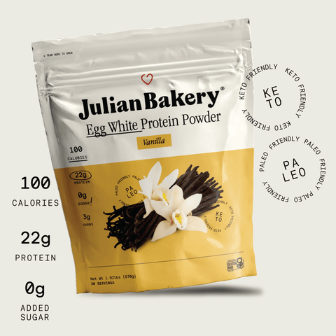 PaleoThin® Egg White Protein Vanilla - Julian Bakery
