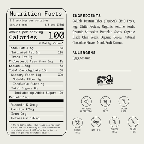 ProGranola® Chocolate Cluster 9oz - Julian Bakery