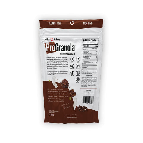 ProGranola® Chocolate Cluster 9oz - Julian Bakery