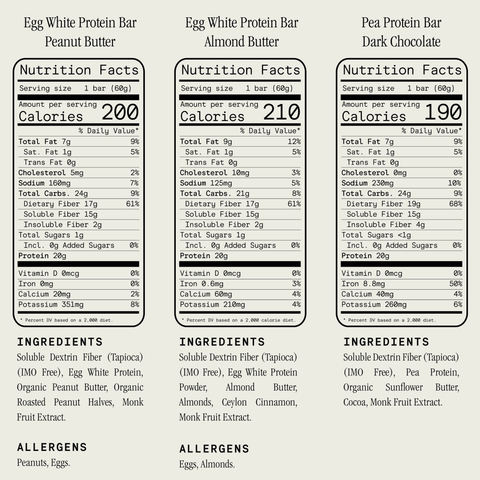 Protein Bar Discovery 3 Pack - Julian Bakery
