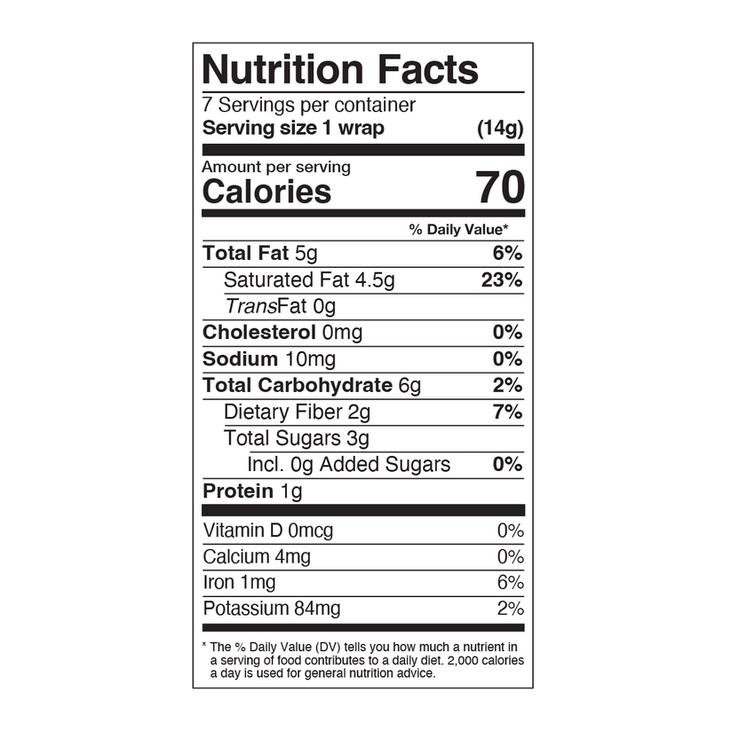 Organic PaleoThin® Coconut Wraps Julian Bakery