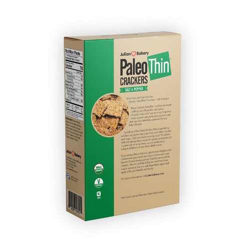 PaleoThin® Crackers Salt & Pepper - julianbakery