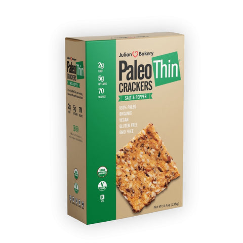 PaleoThin® Crackers Salt & Pepper - julianbakery