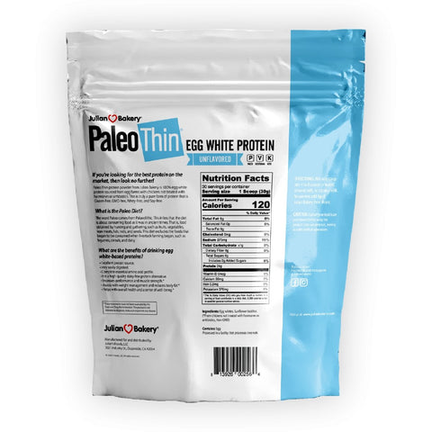 PaleoThin® Egg White Protein Unflavored - julianbakery