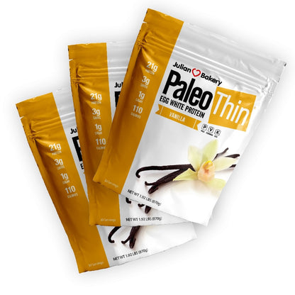 PaleoThin® Egg White Protein Vanilla - julianbakery