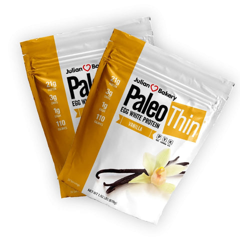 PaleoThin® Egg White Protein Vanilla - julianbakery